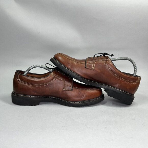 Allen‎ Edmonds Men\'s Size 10 Wilbert Brown Leather Comfort Shoes main image 6